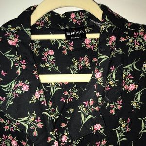 Vintage 90’s Floral button up Dress